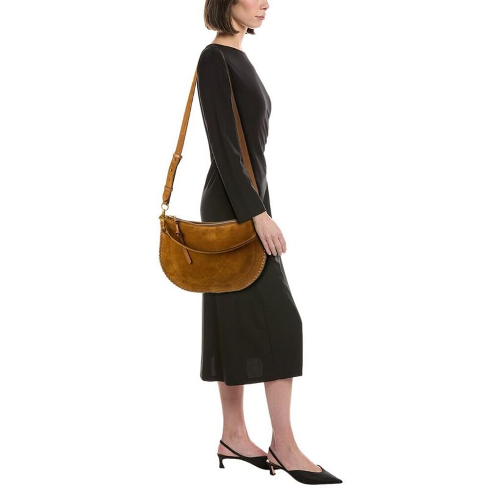 Isabel Marant Oskan Suede Hobo Bag, Brown - Picture 4 of 4